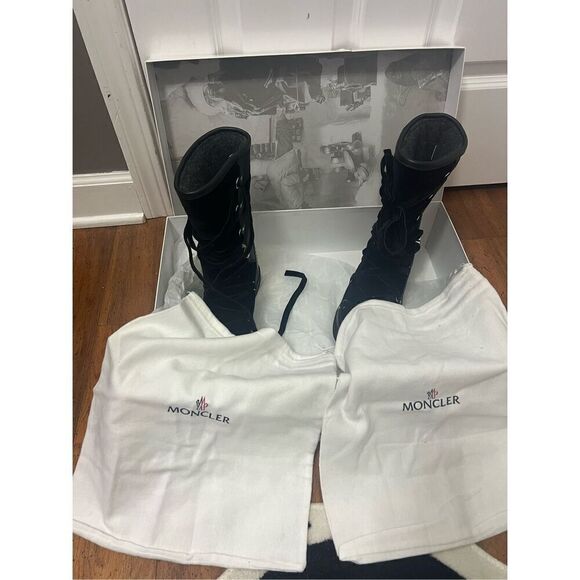 Moncler Syria Stivale Lace up snow boots size 36 - Picture 4 of 14